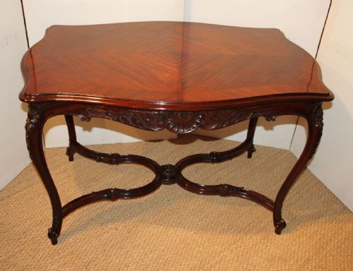 rosewood writing table centre table