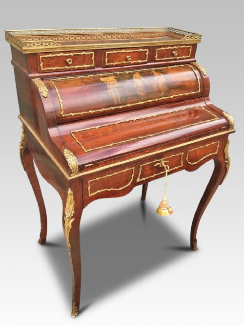 writing desk french c 1910 rosewood