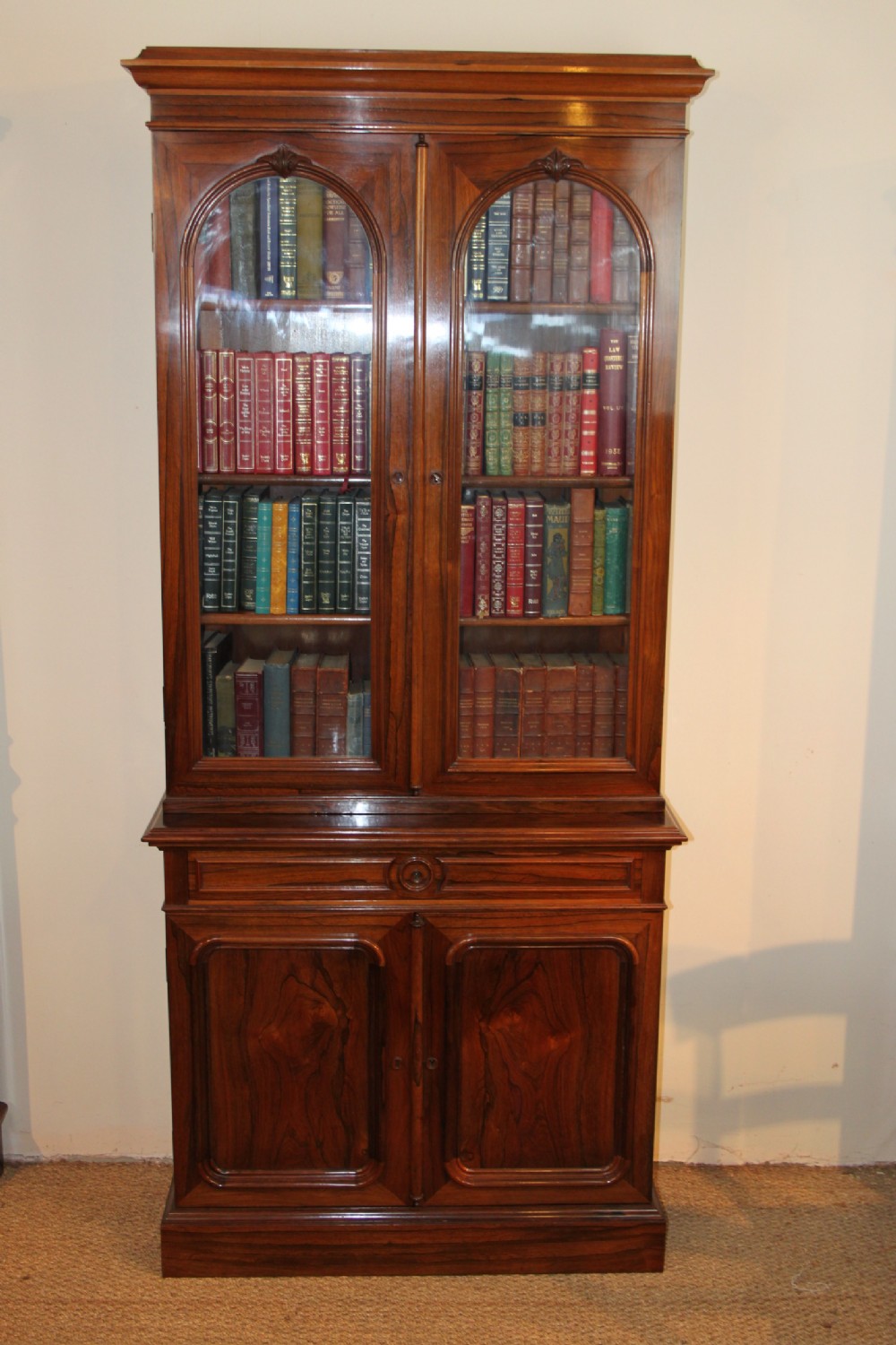 rosewood bookcase