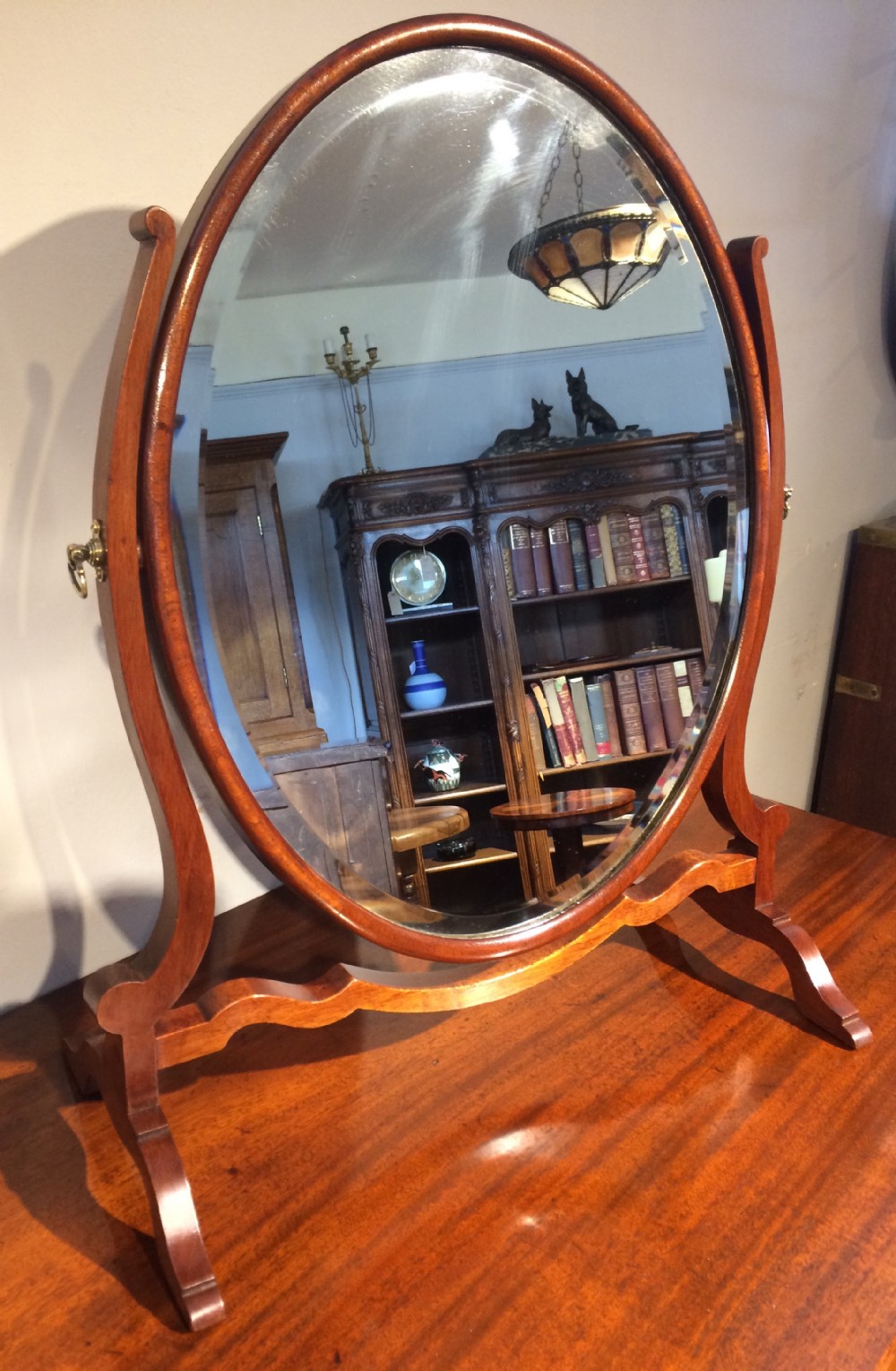 late victorian dressing table mirror
