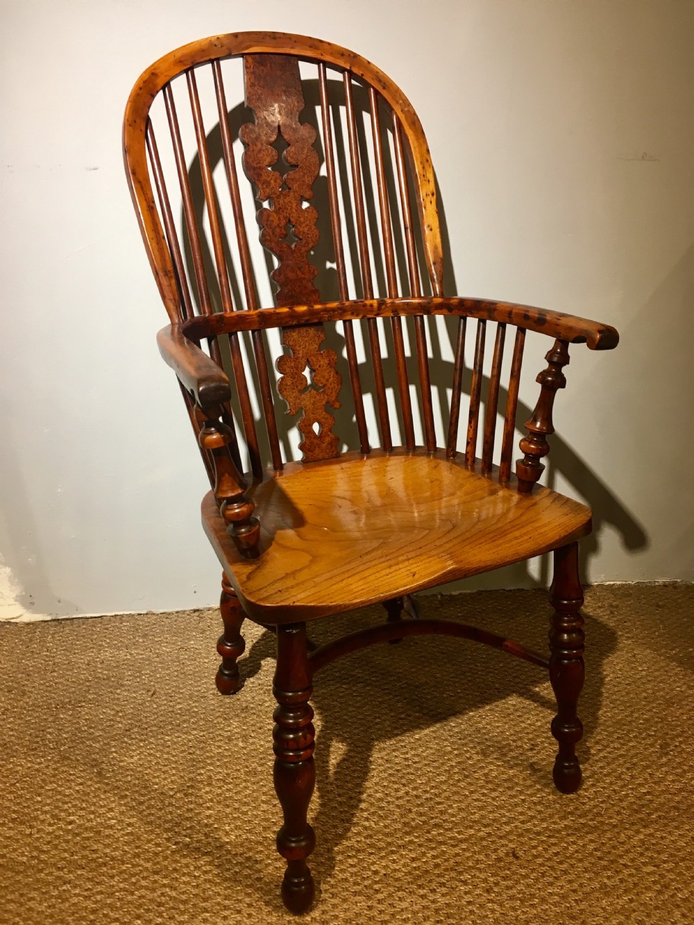 yew elm windsor chair