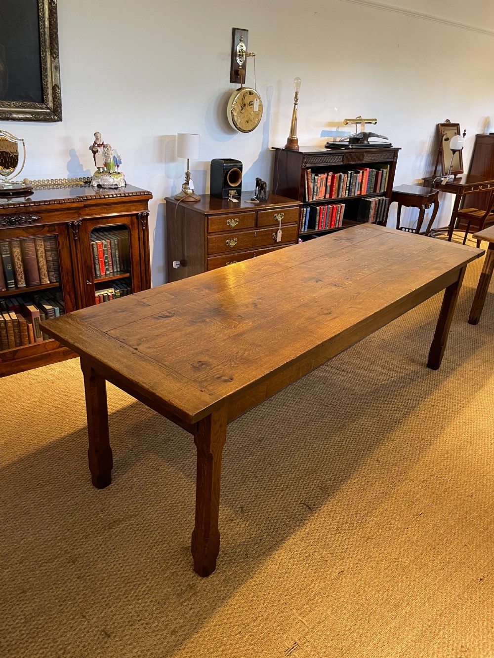 oak farm house table