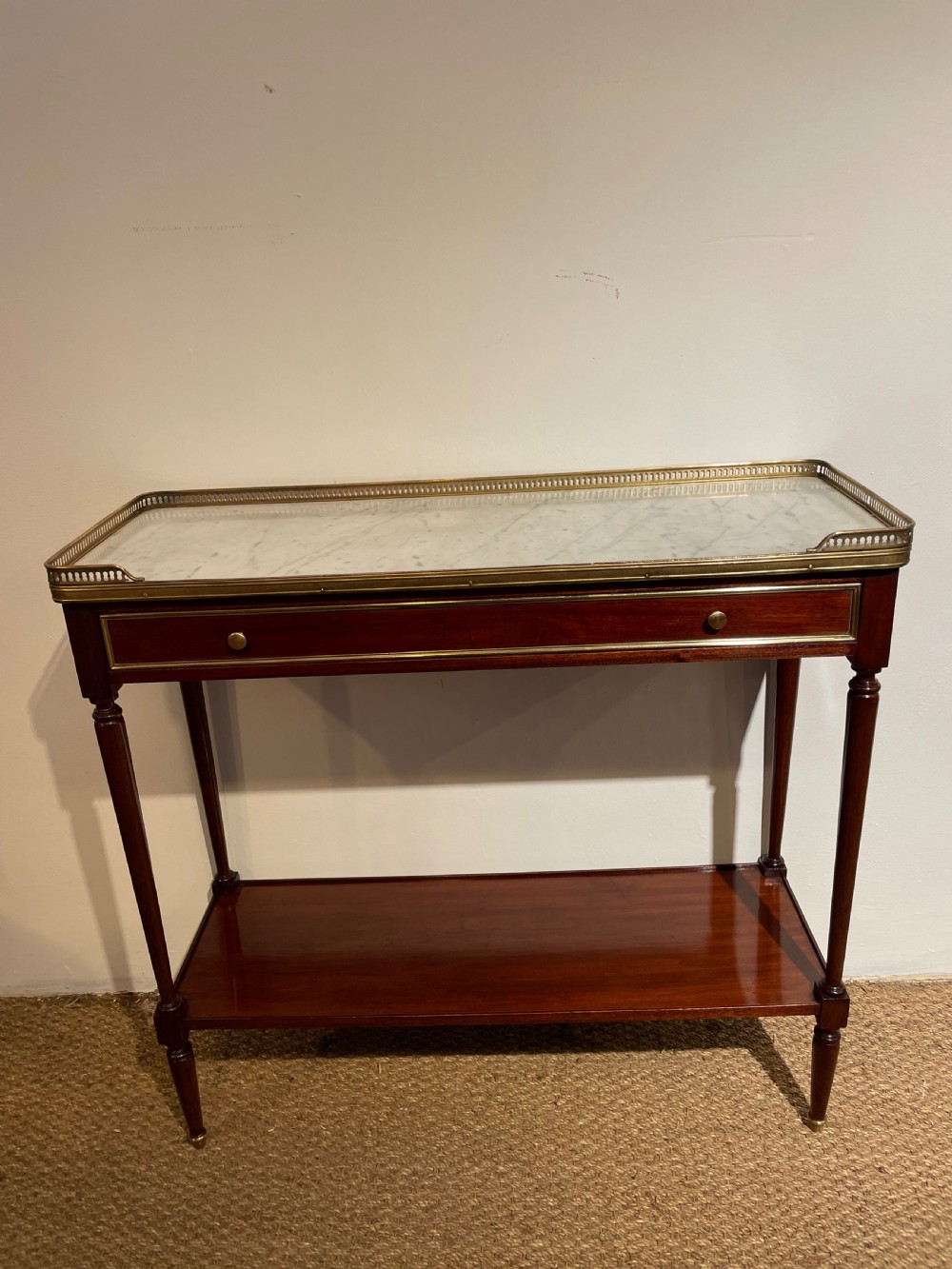 console hall table